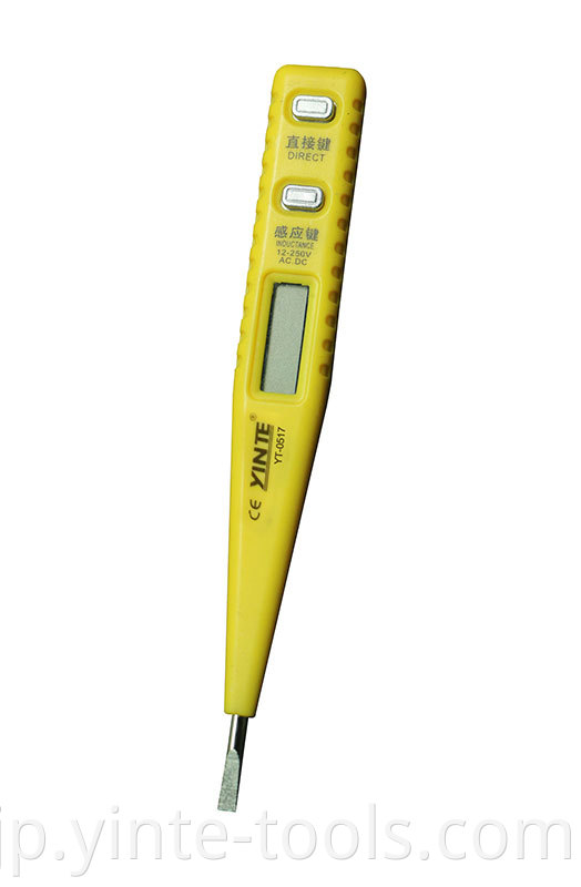 Indication Digital Voltage Tester Pen With Led Without Battery Jpg